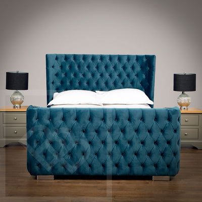 Kensington Chesterfield Winged Bed